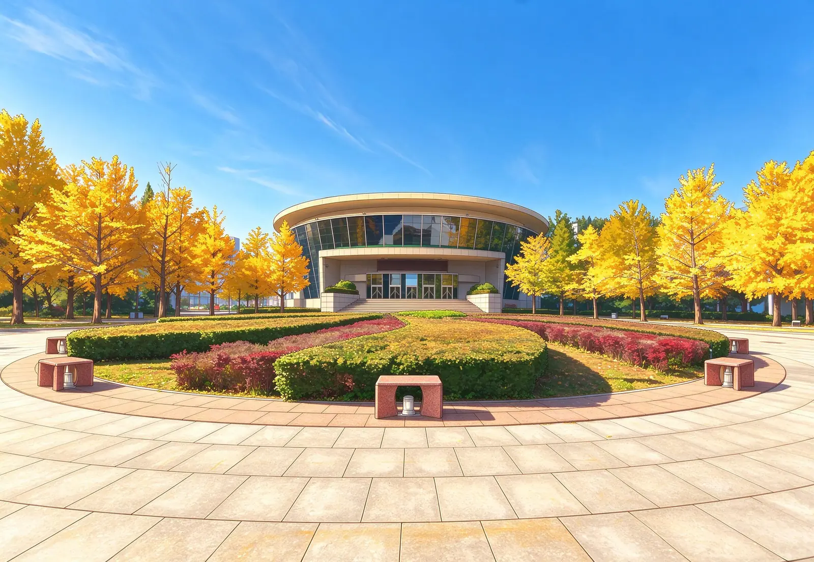 北京奶龙中学校园